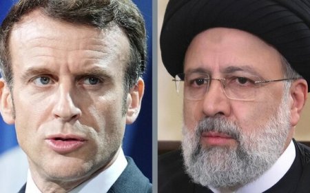 رفع تحریم و ادامه تعامل محور گفتوگوی رئیسی با مکرون