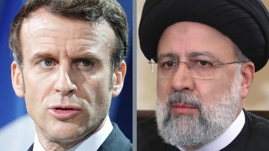 رفع تحریم و ادامه تعامل محور گفتوگوی رئیسی با مکرون