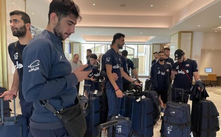 ملی‌پوشان والیبال به آمریکا رسیدند/ عطایی در انتظار صدور ویزا