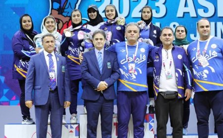 تاریخ‌سازی دختران نوجوان و جوان وزنه‌برداری ایران در آسیا