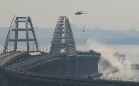 اوکراین مسئولیت حمله به پل کریمه را بر عهده گرفت