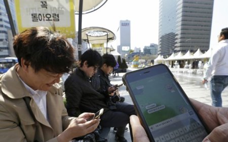۹۹درصد مردم در کره جنوبی از پیام‌رسان داخلی استفاده می‌کنند