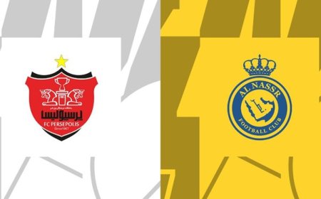 النصر مقابل پرسپولیس آبی پوش شد