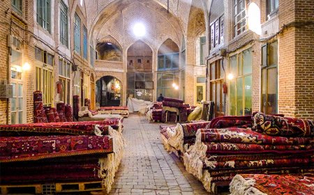 زیباترین بازار غرب ایران؛ بازار تبریز