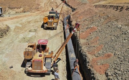 آخرین وضعیت انتقال آب از سد قوچم به دهگلان و قروه