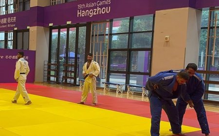 بازی‌های آسیایی| جودوکاران ایرانی حریفان خود را در هانگژو شناختند