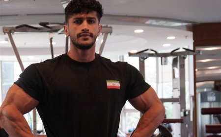 قهرمان پرورش اندام آسیا: احترام نظامی به پرچم ایران وظیفه‌ام بود