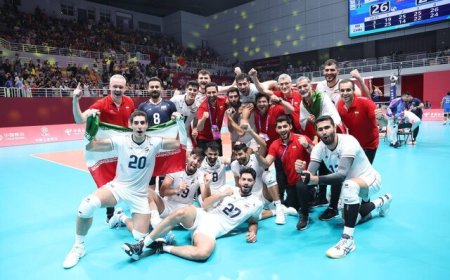 کسب اولین طلای کاروان ایران در بازیهای هانگژو/ والیبال هت‌تریک کرد