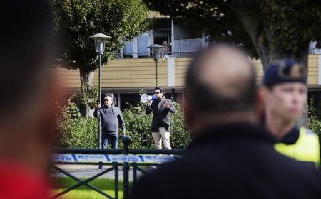 هتاکی دوباره به قرآن کریم در سوئد و حمله پلیس به معترضان