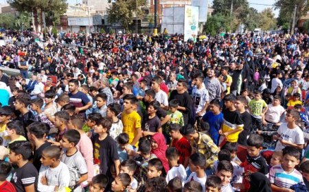 پیاده‌روی خانوادگی در ورامین برگزار شد