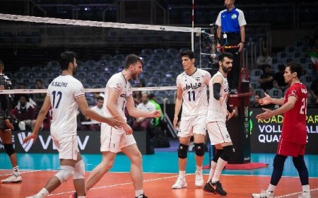تیم ملی والیبال ایران از سد قطر گذشت/ واگذاری عجیب یک گیم به حریف