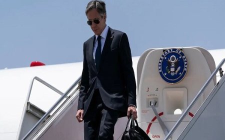 «بلینکن» فردا دوباره به اراضی اشغالی سفر خواهد کرد