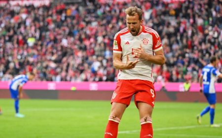 بایرن مونیخ با هری کین تاریخ‌ساز شد