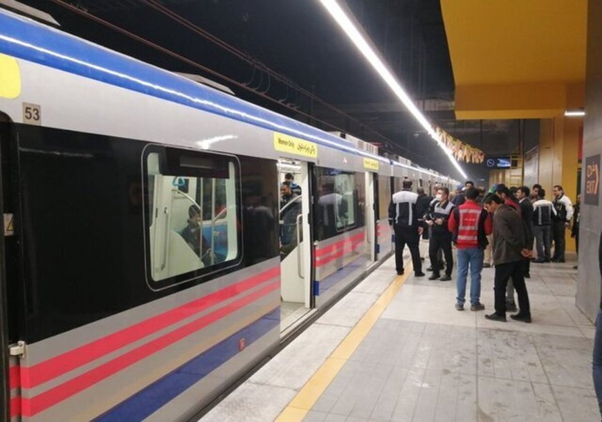 خط شش مترو تهران «جمعه‌» پذیرش مسافر ندارد