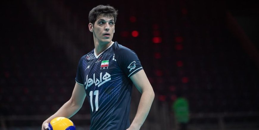 والیبال انتخابی المپیک| کاظمی امتیازآورترین بازیکن ایران در دیدار برابر ایتالیا