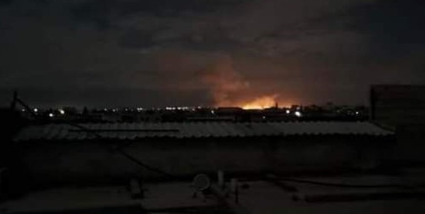 حمله رژیم صهیونیستی به فرودگاه حلب+ فیلم