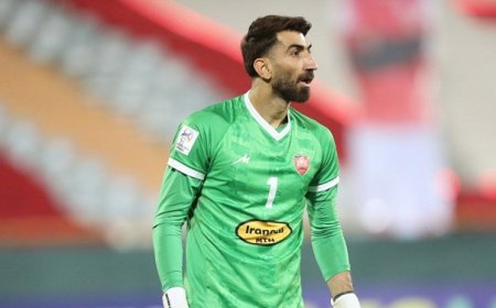 بیرانوند: از اینکه بهترین بازیکن زمین شدم، ناراحتم