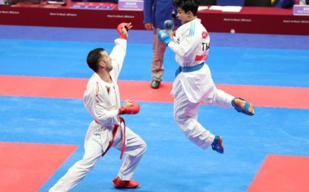 کاراته ایران نایب قهرمان نوجوانان و جوانان آسیا شد