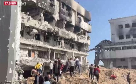 کشف گور جمعی دیگر در بیمارستان شفاء غزه