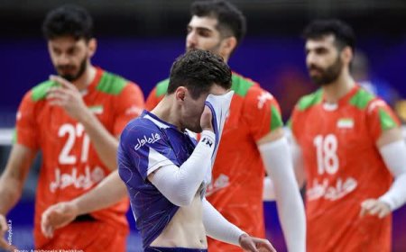 لیگ ملت‌های والیبال| فاجعه تکمیل شد؛ ایران پایین‌تر از تیم غایب!