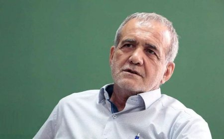 حضور ناگهانی مسعود پزشکیان در مجلس