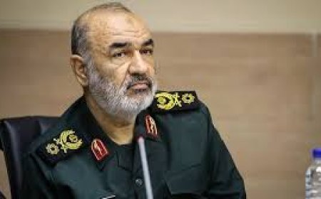 سرلشکر سلامی در آیین شهدای پرواز اردیبهشت؛ شهید امیرعبداللهیان کارنامه درخشانی در سیاست خارجی ایجاد کرد