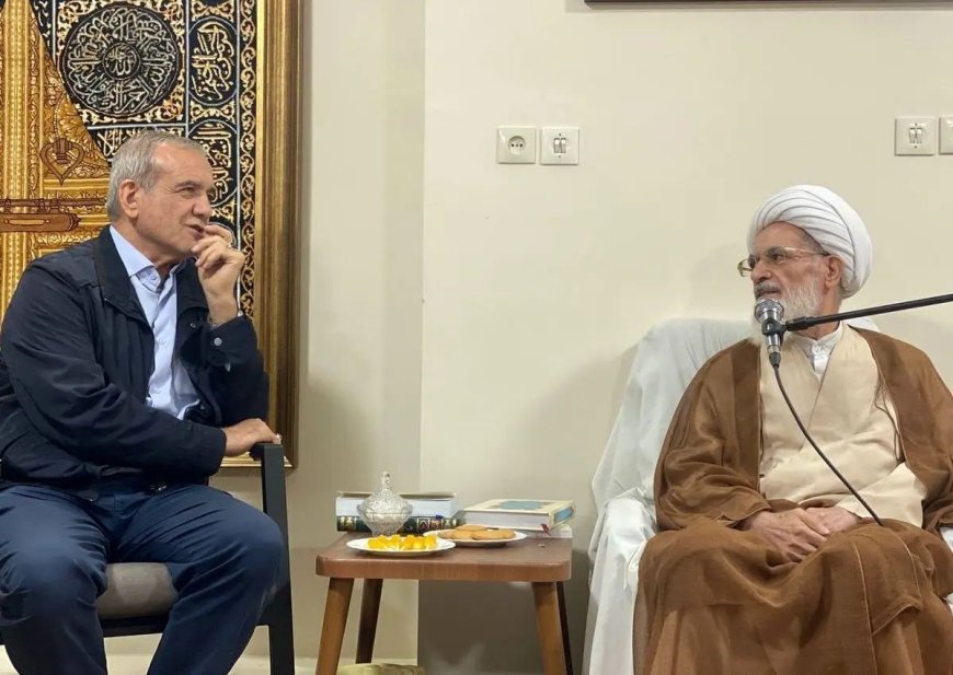 تمجید آیت&zwnj;الله بیات&zwnj;زنجانی از مسعود پزشکیان: این&zwnj;که گفتید از کارشناسان استفاده می&zwnj;کنید، ما را بیشتر به شما امیدوار کرد؛ روی این حرف بایستید