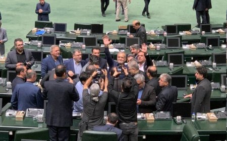 بازار داغ سلفی با رئیس‌جمهور منتخب در بهارستان