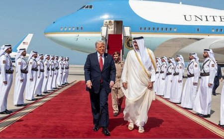 امیر قطر در دیدار با ترامپ: همه ما خواهان برقراری صلح هستیم