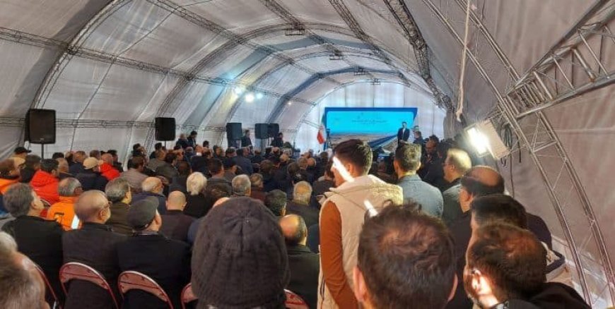 قطعه اول آزاد راه تبریز – بازرگان با حضور استاندار آذربایجان شرقی افتتاح شد