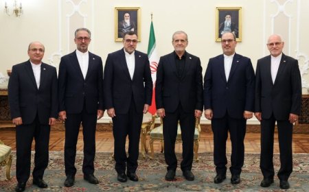 دیدار سفرای جدید ایران با پزشکیان